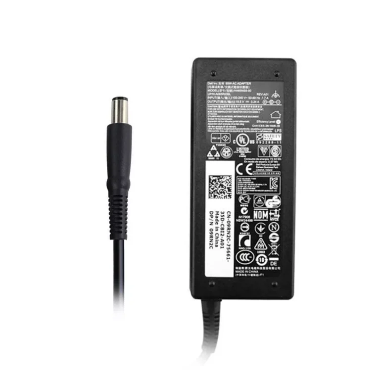 thumbnail image 2 of Dell 65W AC Adapter Charger – 19.5V 3.34A, 7.4mm Tip – Latitude 7490 7480 E7440 E7450 E7470 E7270, Used Good Condition 2 of 5